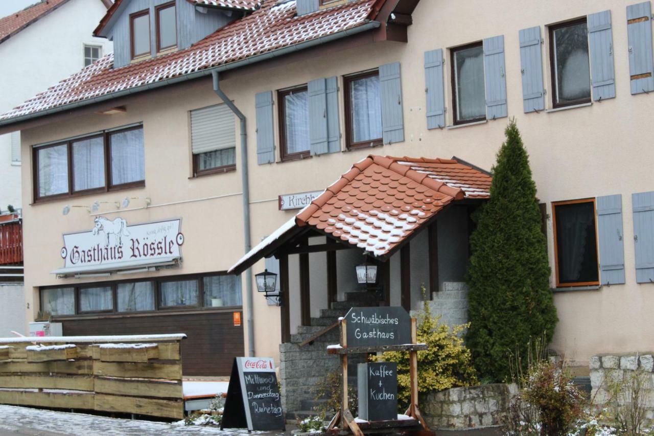 Gasthof Roessle Ochsenwang Bissingen an der Teck 外观 照片